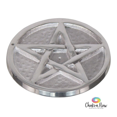 Aluminum Incense Holder Pentacle