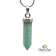 Amazonite Pencil Sterling Silver Pendant