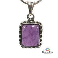 Amethyst Sterling Silver Pendant