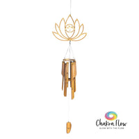 Bamboo Windchime Lotus