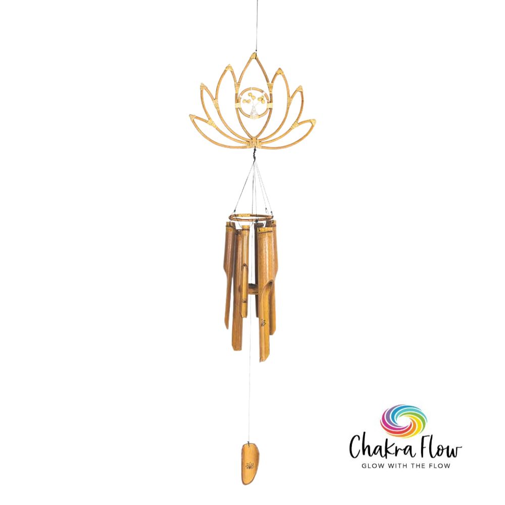 Bamboo Windchime Lotus