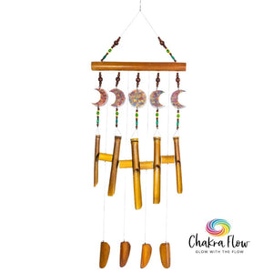 Bamboo Wind Chime Moon Phases