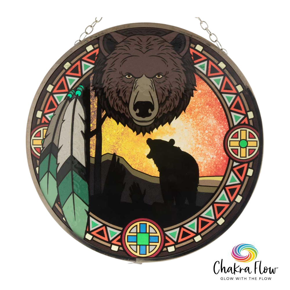 Bear Spirit Suncatcher