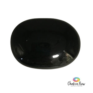 Black Obsidian Palm  Stone