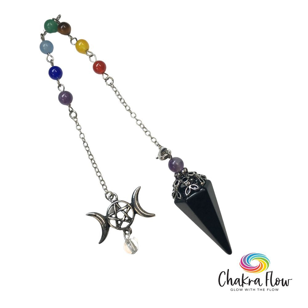 Black Obsidian Pendulum