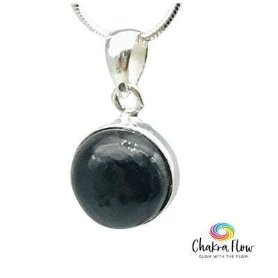 Black Star Ruby Sterling Silver Pendant