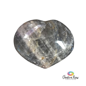 Black Moonstone Heart