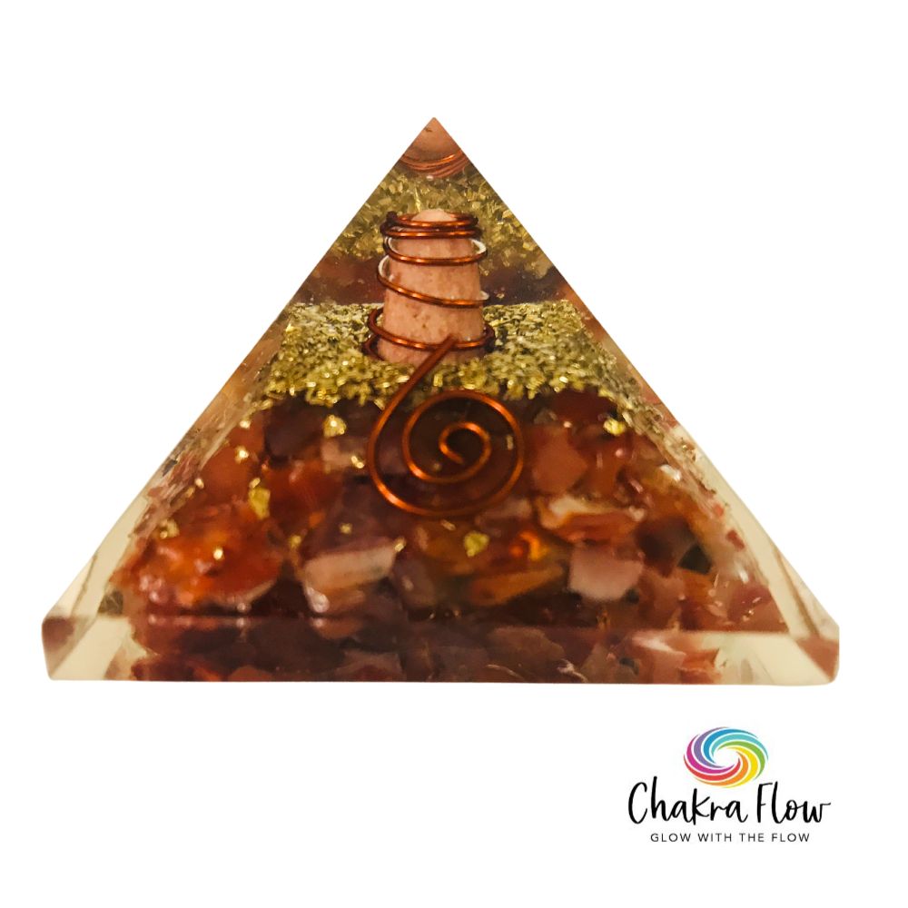 Carnelian Orgone Pyramid