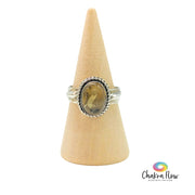 Citrine Sterling Silver Ring Size 6