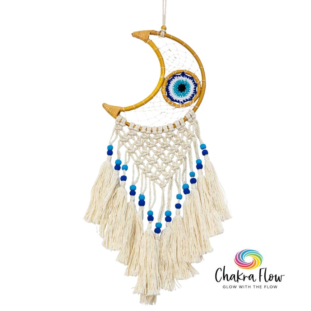 Dreamcatcher Moon with Evil Eye