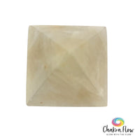 Golden Healer's Quartz Pyramid