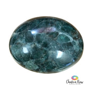 Green Apatite Palm Stone