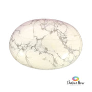 Howlite Palm Stone