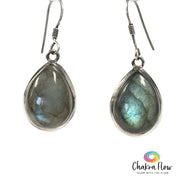 Labradorite Sterling Silver Earrings