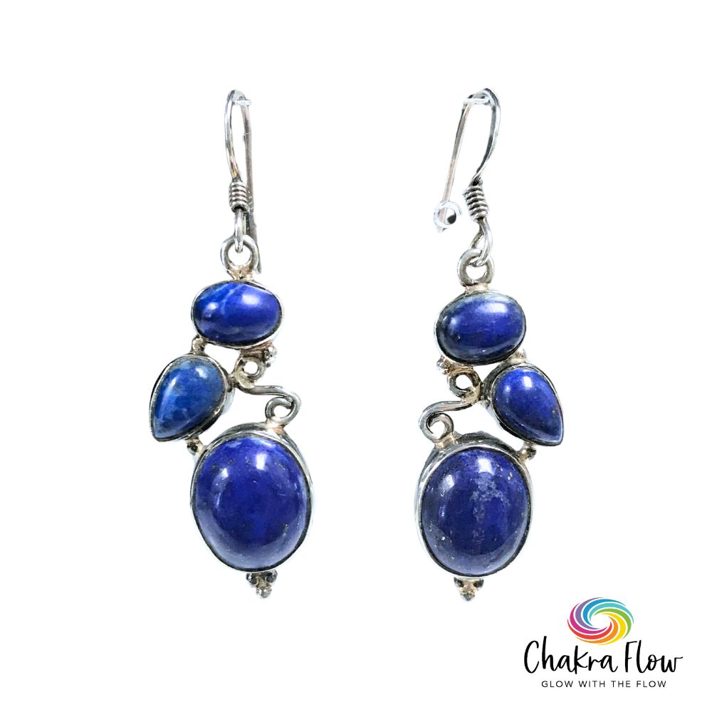 Lapis Lazuli Sterling Silver Earrings