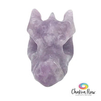 Lepidolite Dragon's Head