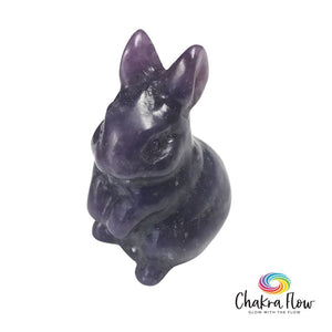 Lepidolite Rabbit Sculpture 