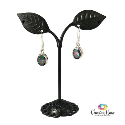 Mystic Topaz Sterling Silver Earrings