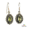 Peridot Sterling Silver Earrings