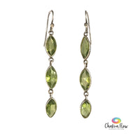 Peridot Sterling Silver Earrings