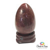 Rainbow Jasper Egg With Matching Stand