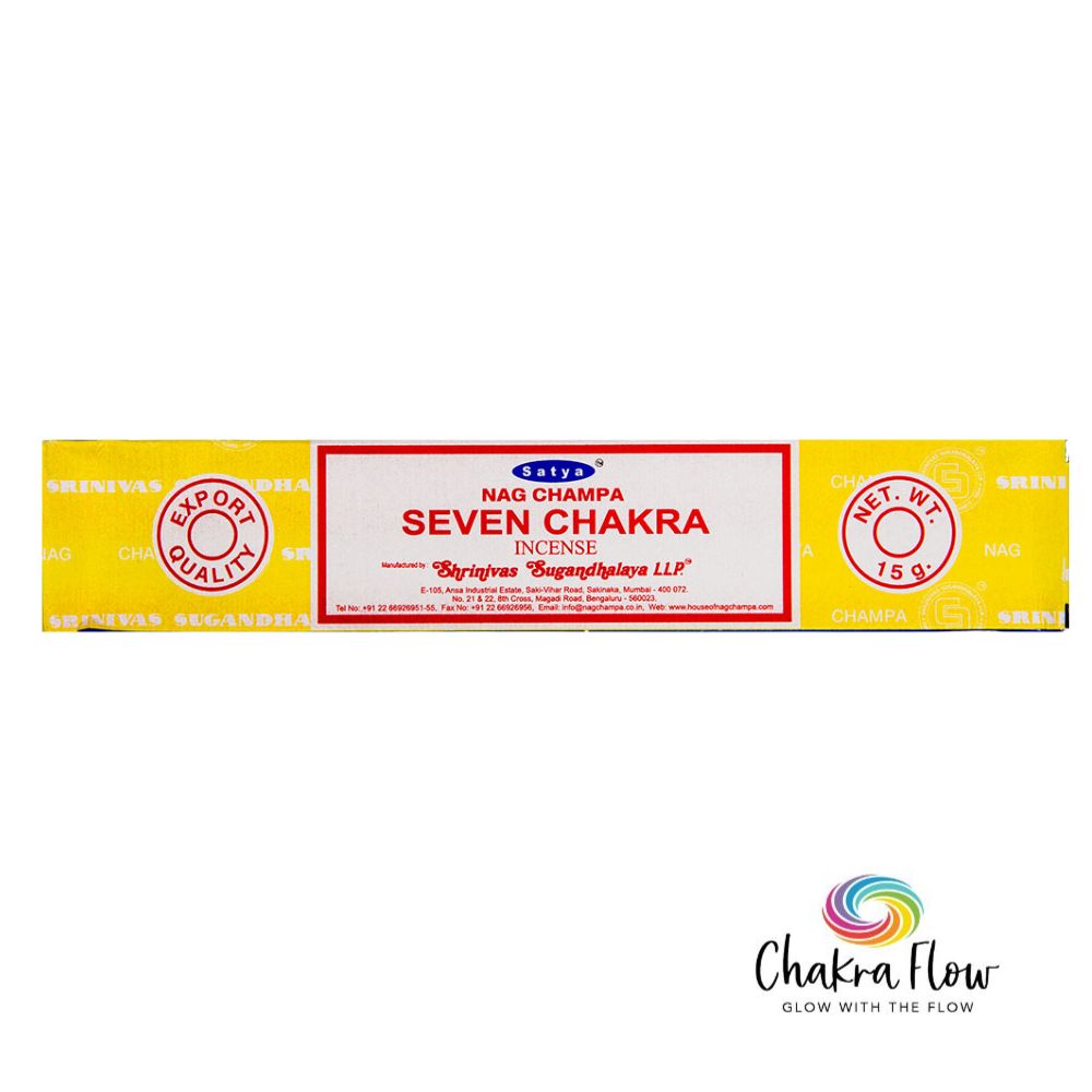 Satya Seven Chakra Incense 15g