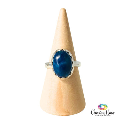 Shattuckite Sterling Silver Ring Size 6