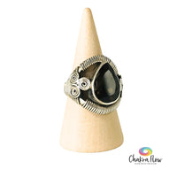 Smoky Quartz Sterling Silver Ring Size 7