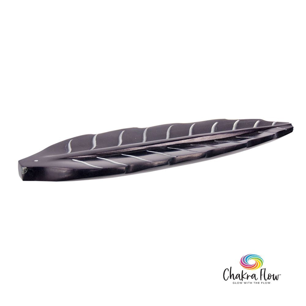 Soapstone Incense Burner - Leaf