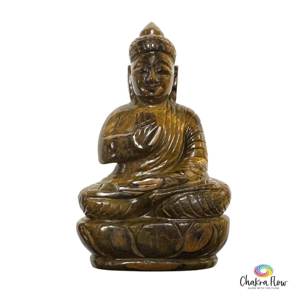 Tiger deals eye buddha