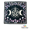 Triple Moon Pentacle Altar Cloth