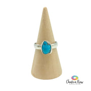 Turquoise Sterling Silver Ring Size 6