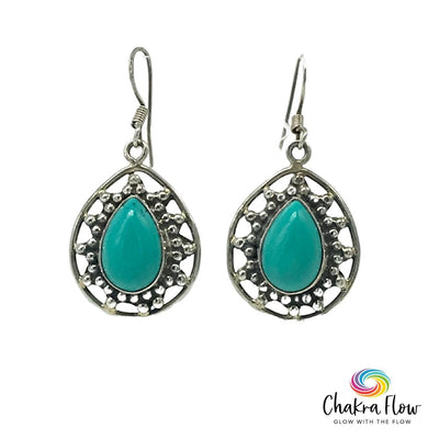 Turquoise Sterling Silver Earrings