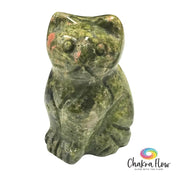 Unakite Cat Figurine