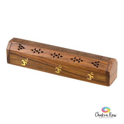 Wood Incense Box - OM